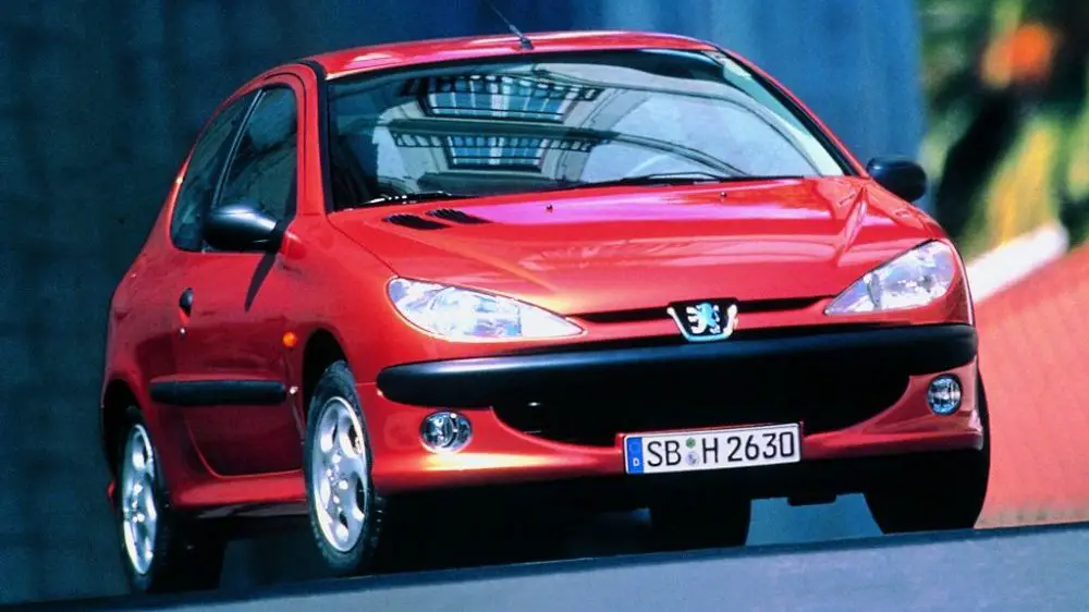 Peugeot 206 (2000-2002) – boîte à fusibles