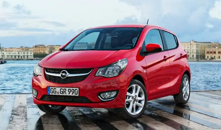 Opel KARL (2015-2019) - boîte à fusibles