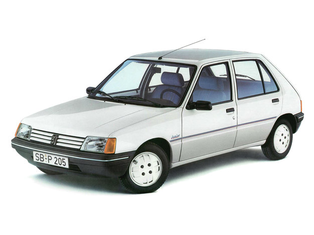 Peugeot 205 (1995-1998) – boîte à fusibles et relais