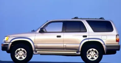 Toyota 4Runner N180 (1999-2000) - boîte à fusibles et relais
