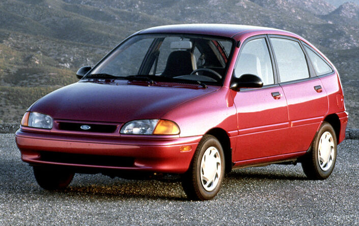 Ford Aspire (1994-1997) - boîte à fusibles et relais