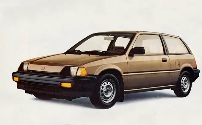 Honda Civic (1984-1987) - boîte à fusibles et relais