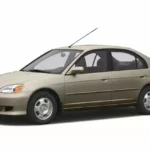 Honda Civic Hybrid (2003-2005) - boîte à fusibles et relais