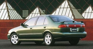Nissan Sentra (1995-1999) - boîte à fusibles et relais