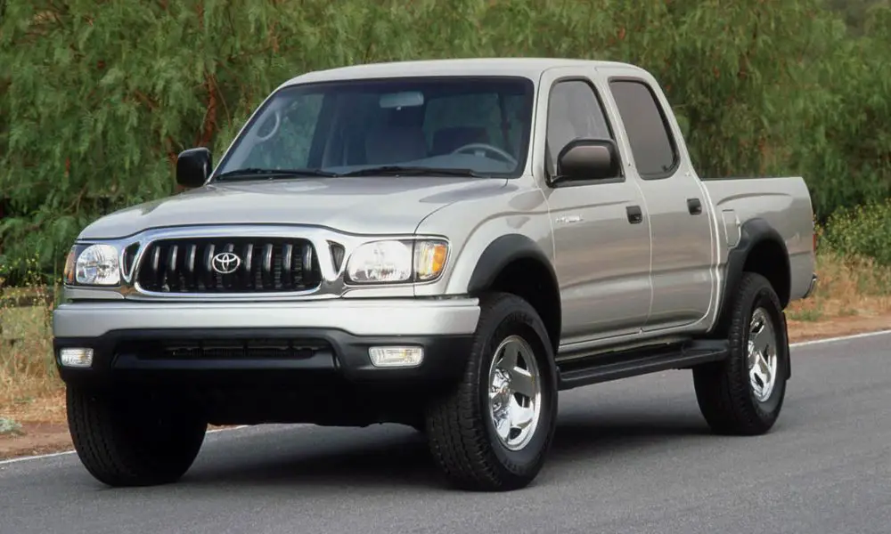 Toyota Tacoma (2001-2004) – boîte à fusibles et relais