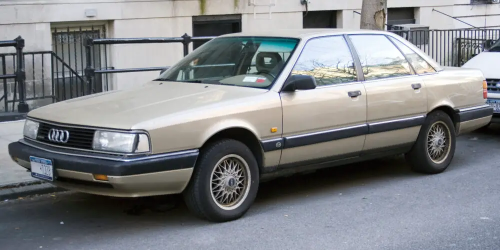 Audi 200 C3 (1989-1991) – boîte à fusibles