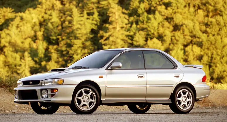 Subaru Impreza (1999-2001) – boîte à fusibles