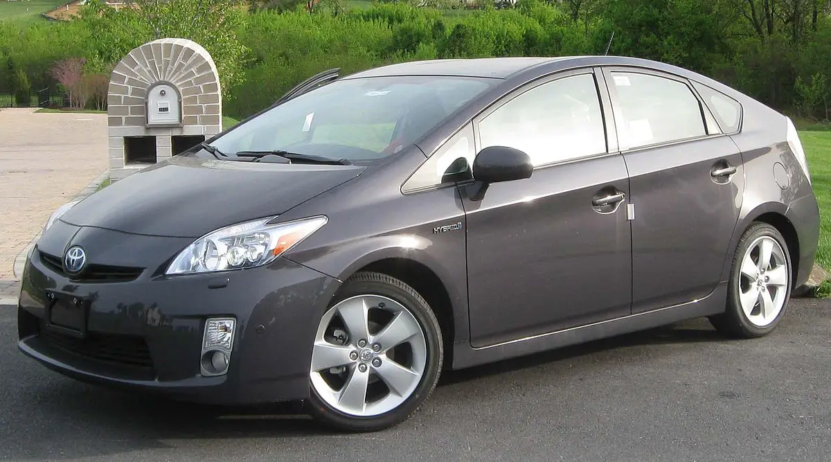 Toyota Prius XW30 (2010) – boîte à fusibles