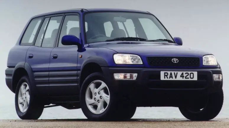 Toyota RAV4 XA10 (2000) – boîte à fusibles