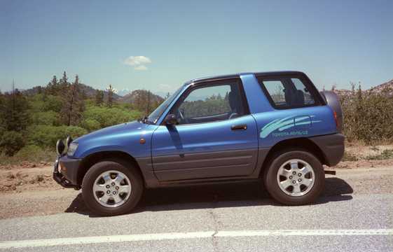 Toyota RAV4 XA10 (1997) – boîte à fusibles
