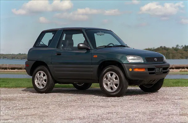 Toyota RAV4 XA10 (1994-1996) – boîte à fusibles