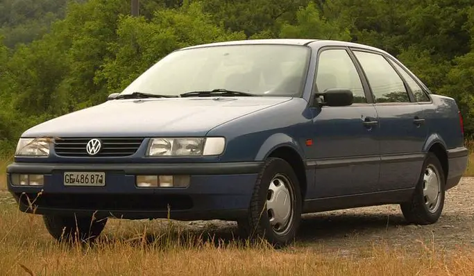 Volkswagen Passat B4 (1993-1997) – boîte à fusibles