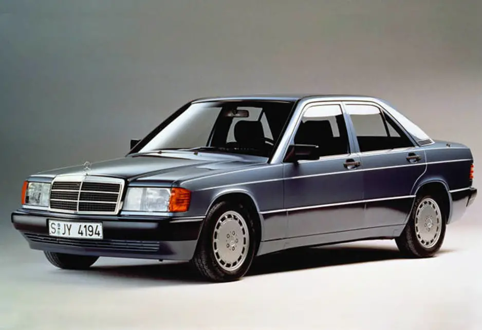 Mercedes-Benz 190E (1990) – boîte à fusibles