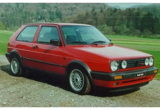 Volkswagen Golf 2 CE2 (1989-1992) – Boîte à fusibles